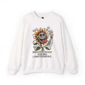 Photosmoke Sunflower Crewneck Sweatshirt